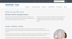 Desktop Screenshot of inventor-tools.de
