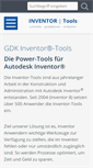 Mobile Screenshot of inventor-tools.de
